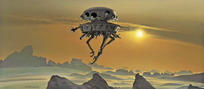 Concept art original de Ralph McQuarrie