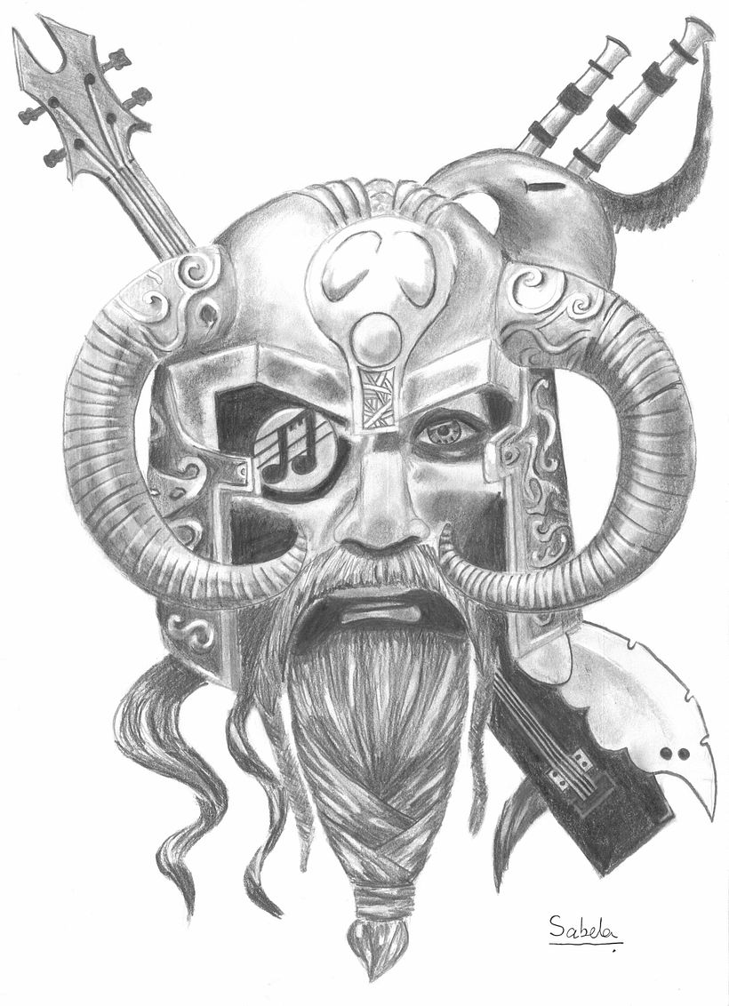 Realizado para un concurso: Vikingos y música