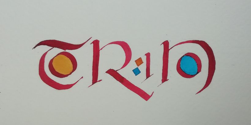 Mi Proyecto del curso: Caligrafía uncial para principiantes - Calligraphy