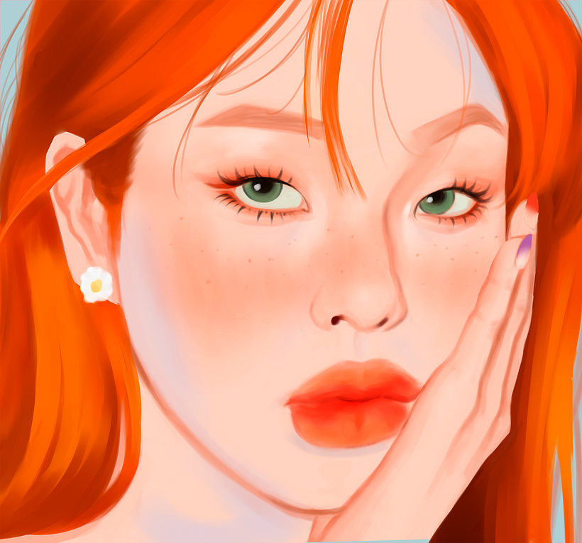 Yoo´s Beauty - Digitale Illustration