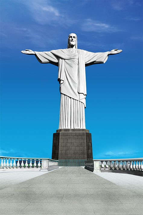 Corcovado - Rio de Janeiro - Ilustración tradicional
