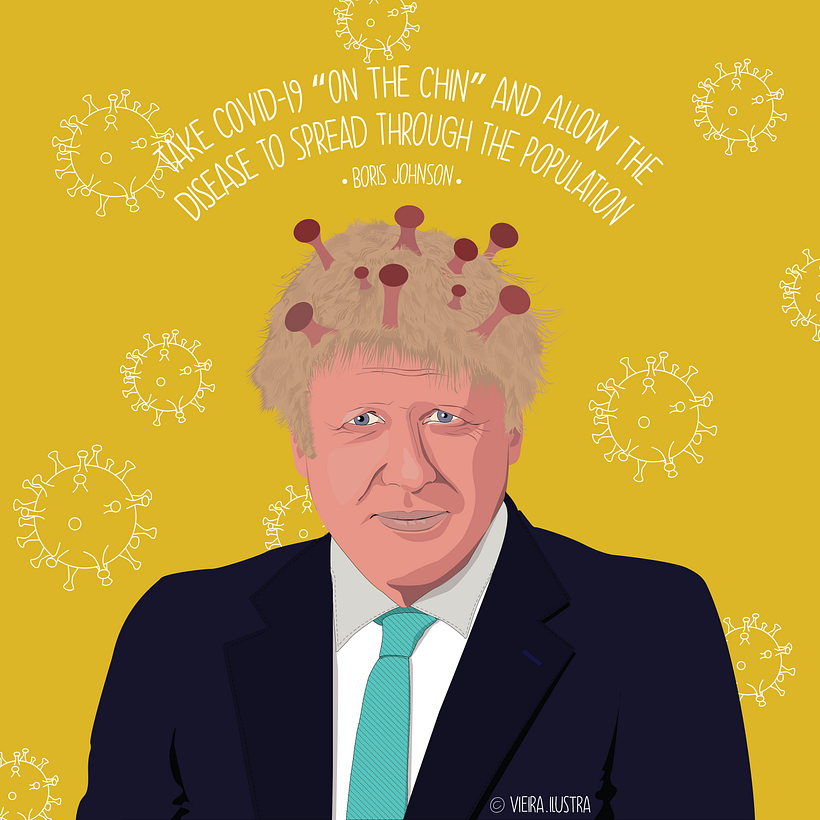 He literally took it on the chin! -1