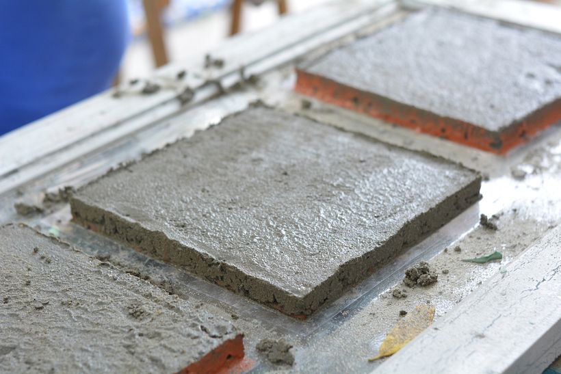 Baldosas con estrella cortante de galletitas 1