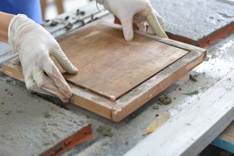 Baldosas con estrella cortante de galletitas 2