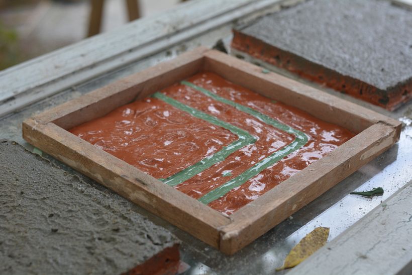 Baldosas con estrella cortante de galletitas 3