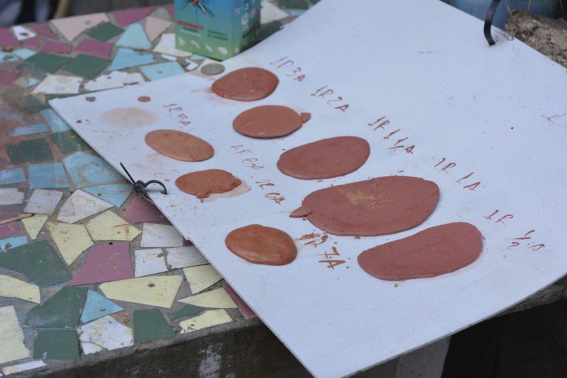 Baldosas con estrella cortante de galletitas 7