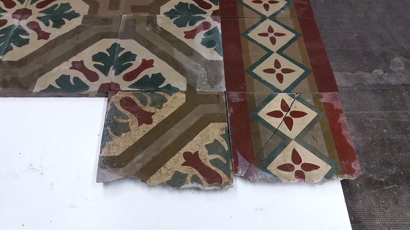 Reconstrucción de piso antiguo año 1911 0