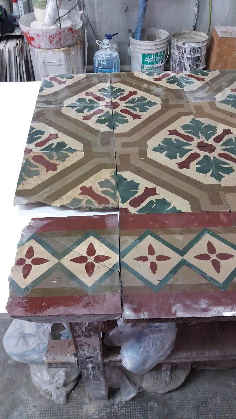 Reconstrucción de piso antiguo año 1911 3