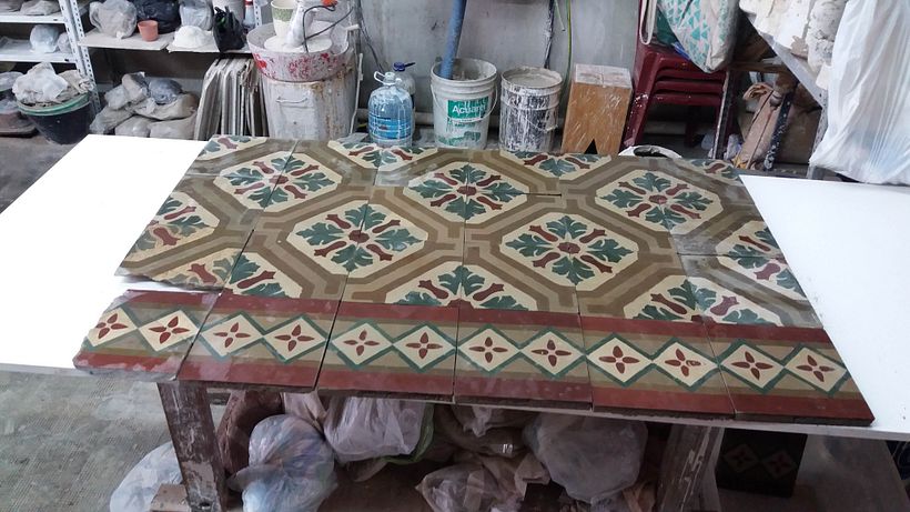 Reconstrucción de piso antiguo año 1911 4