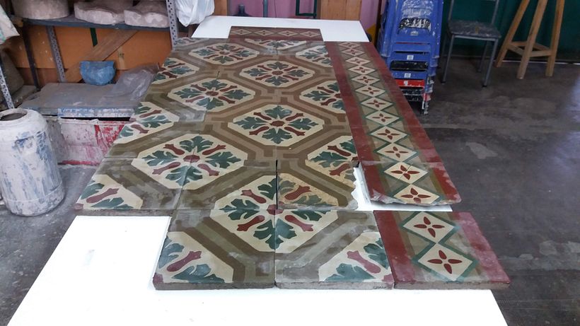 Reconstrucción de piso antiguo año 1911 7