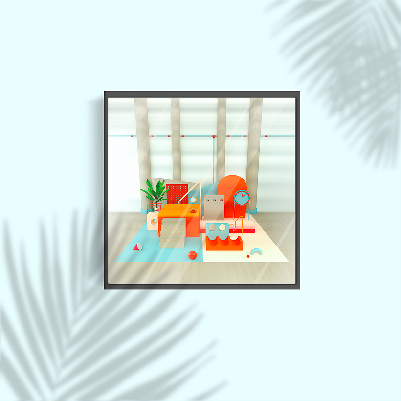 Escena de póster de "Playtime".