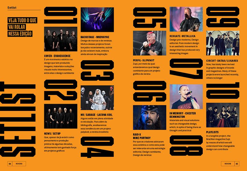 Projeto Gráfico - Revista Reverb 4