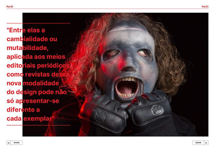 Projeto Gráfico - Revista Reverb 13