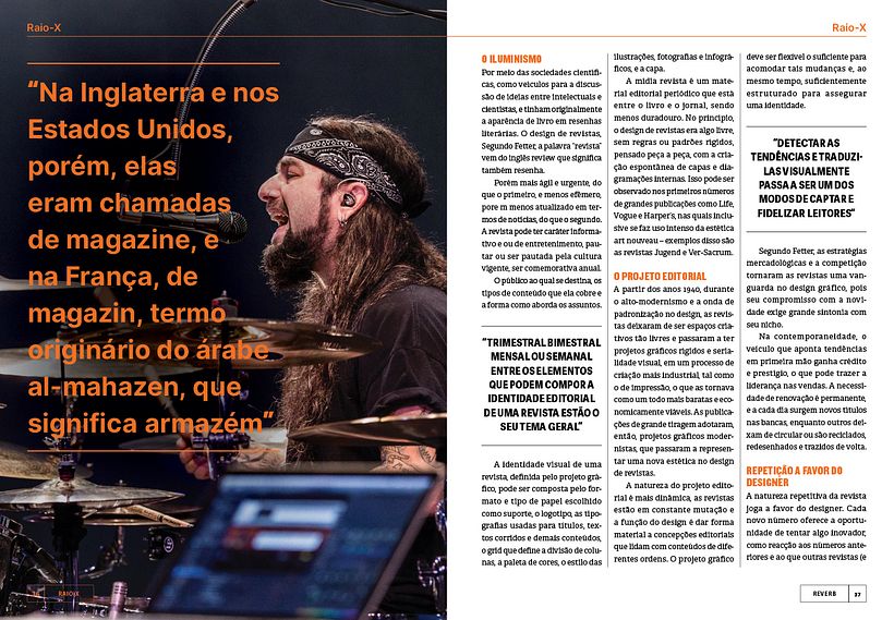 Projeto Gráfico - Revista Reverb 16