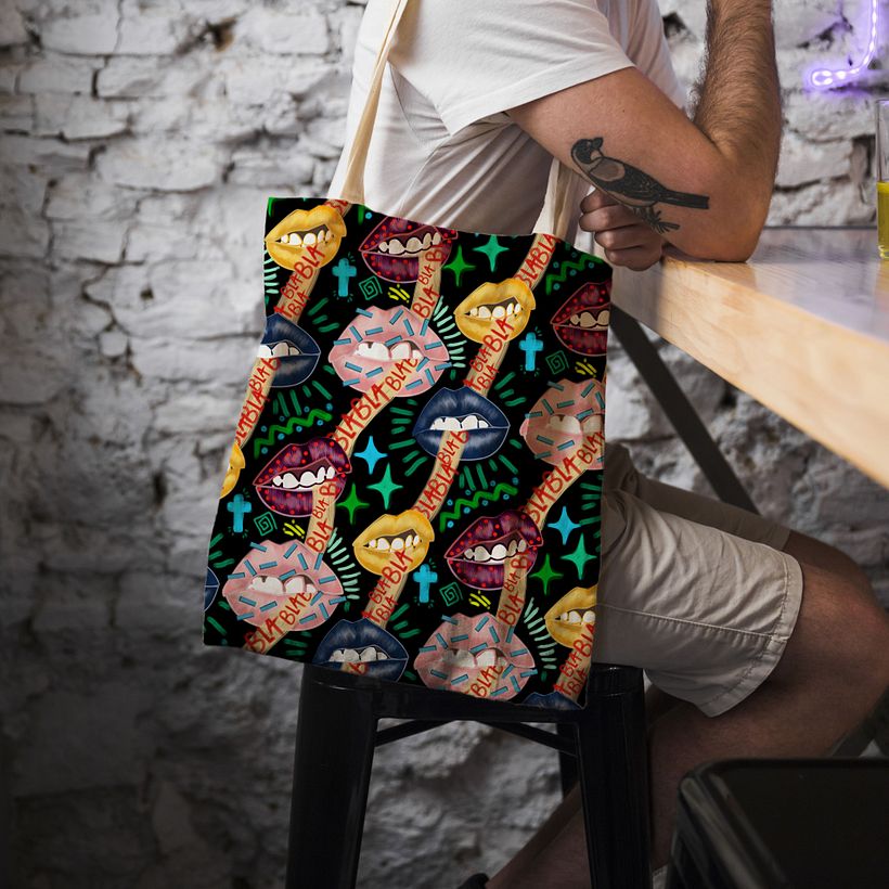 Mi Proyecto del curso: Diseño y composición de patterns textiles  2