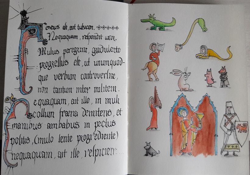 Illustrations for a book 1