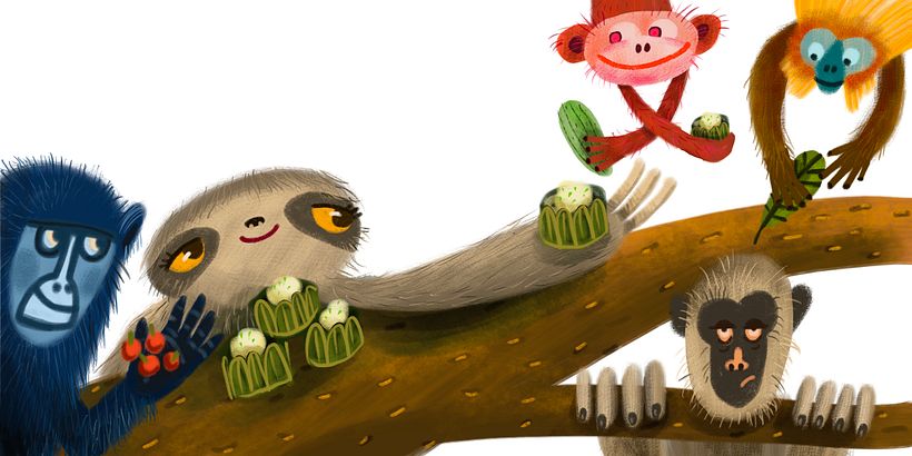 A performance de Mimi: Ilustración digital para cuentos infantiles 2