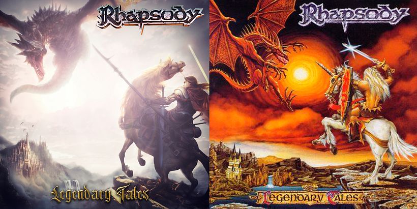 LEGENDARY TALES - RHAPSODY (REDISEÑO DE PORTADA) 1