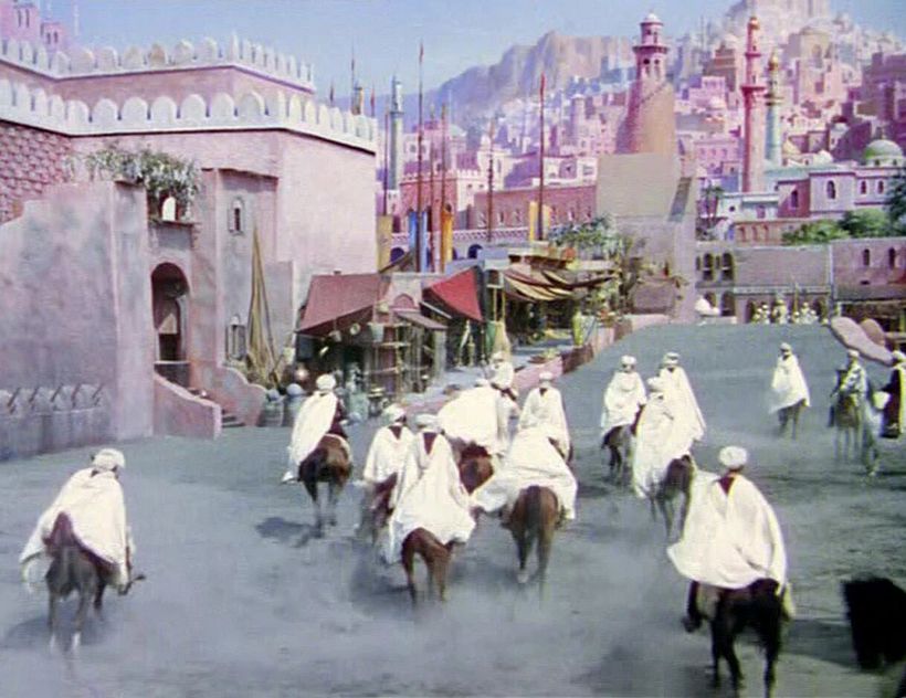 Peter Ellenshaw trabajó con Percy Day en películas como El ladrón de Bagdad