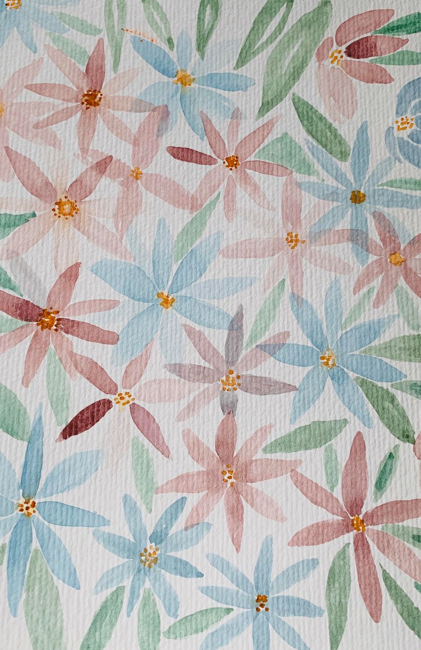 Meu projeto do curso: Criação de paletas de cores com aquarela 1