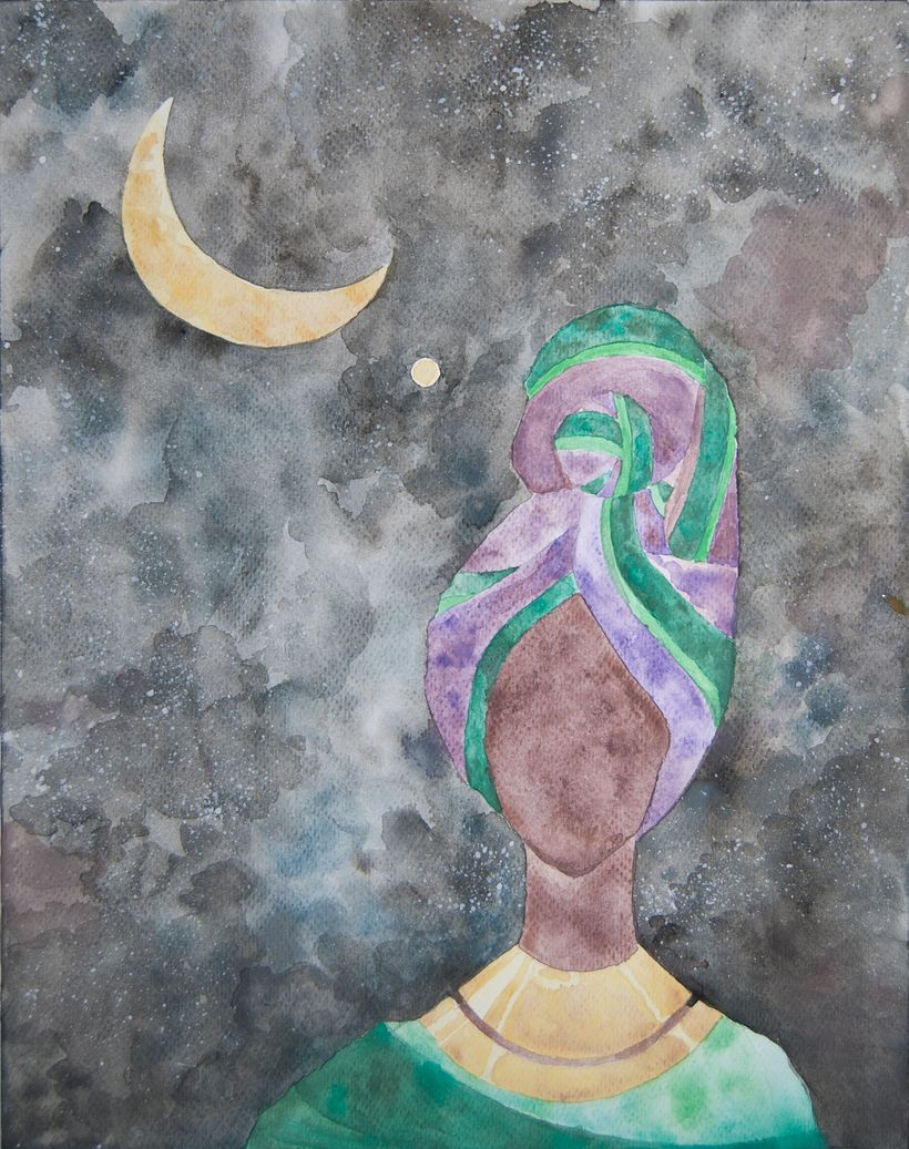 African moon I