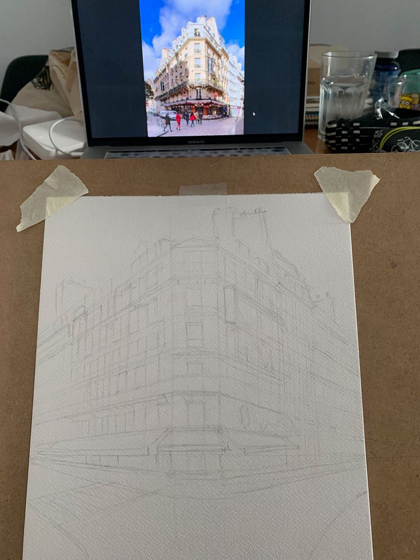Pencil sketch