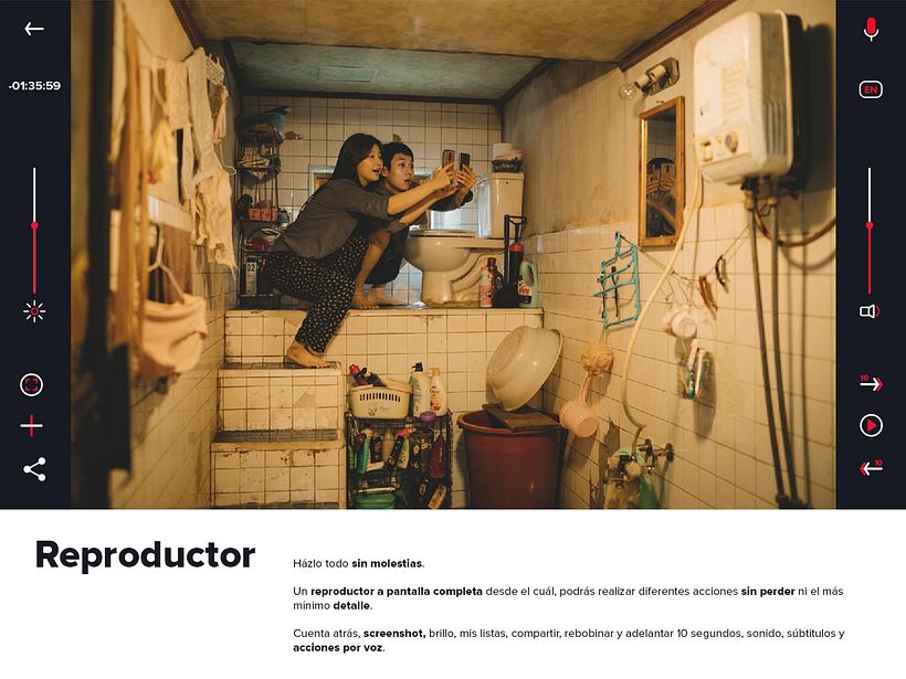 Diseño de Prototipo App Móvil para ver Películas 8