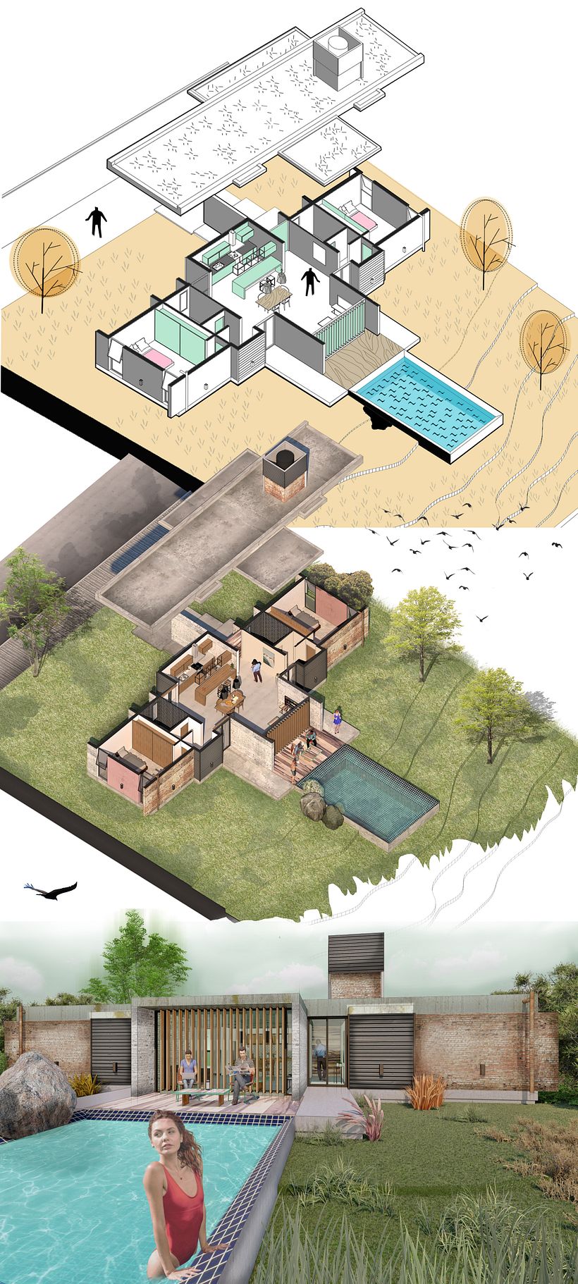 Mi Proyecto del curso: Ilustración digital de proyectos arquitectónicos 0