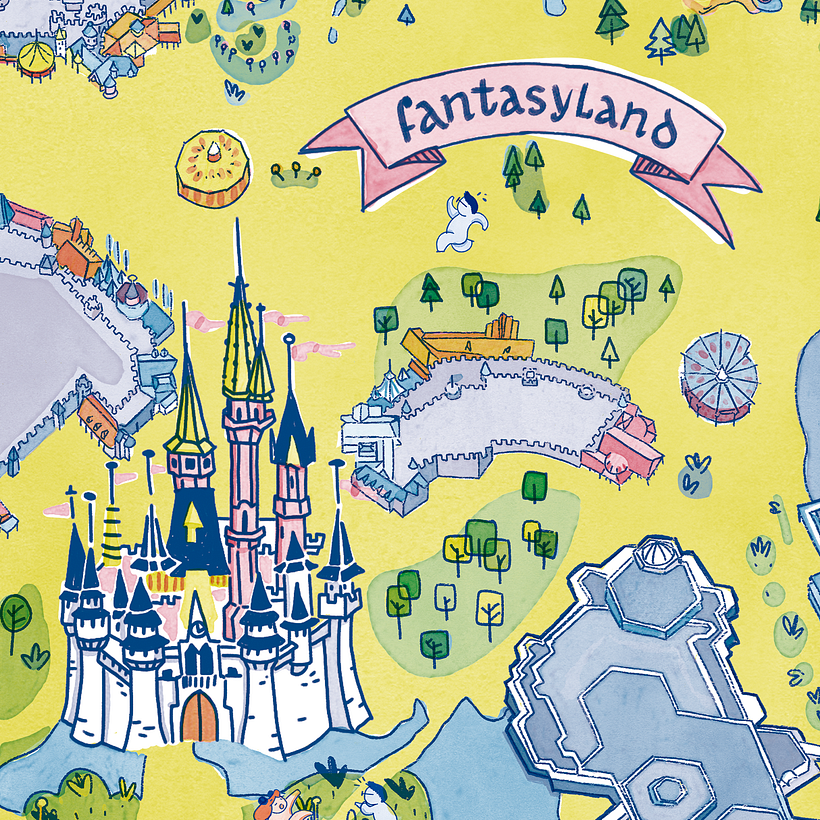 Mapa Fantasy Land  2