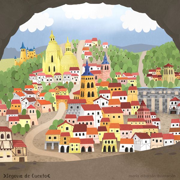 Paseo por una Segovia de cuento (No hay camino de baldosas amarillas, pero sí de adoquines) :))