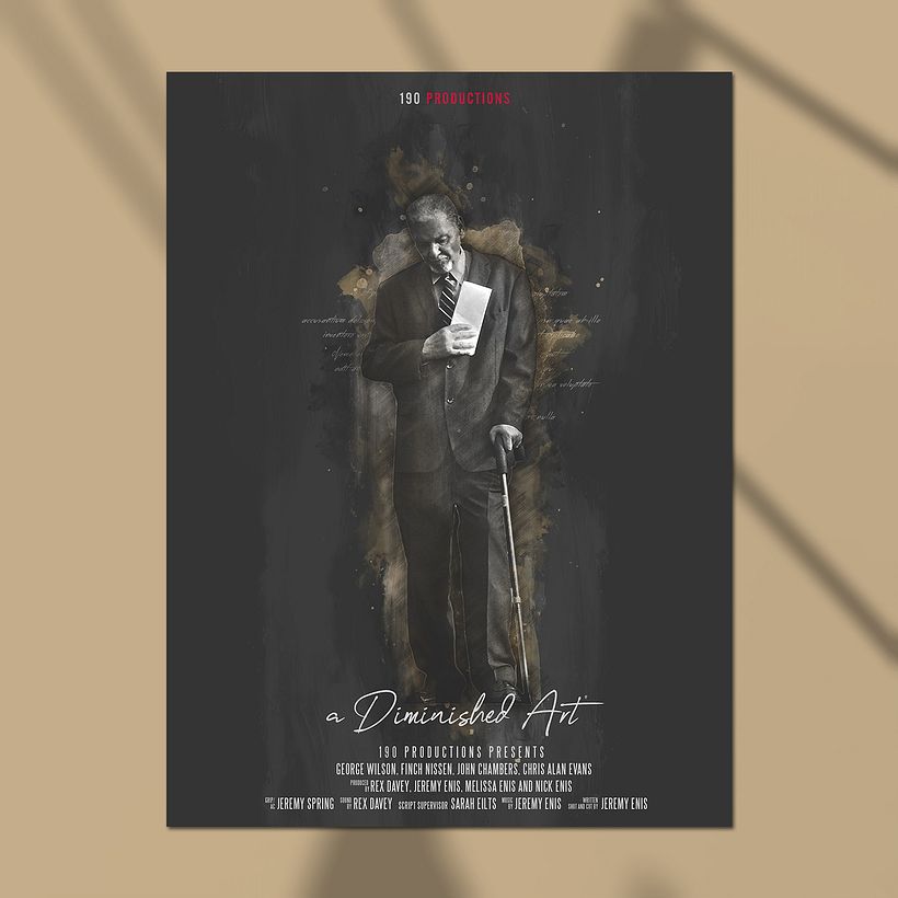 A Diminished Art (2019) _ Poster Design  1