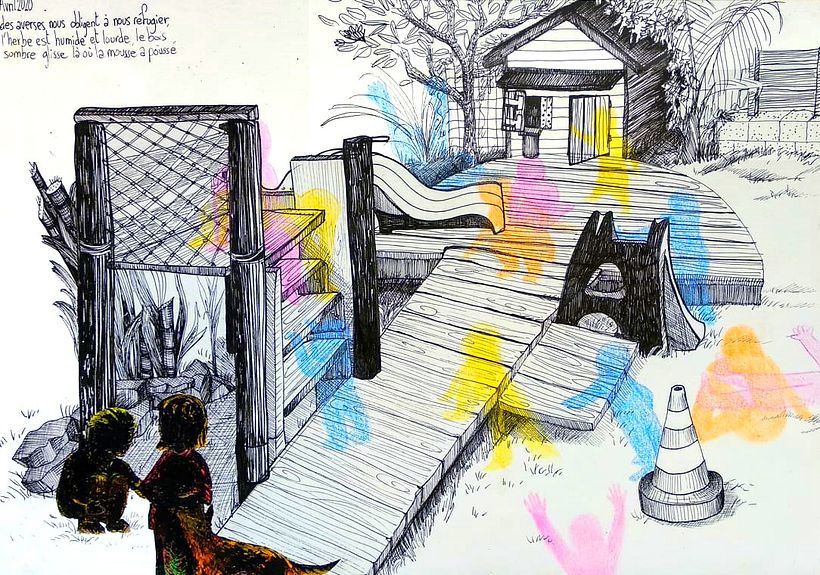 My project in Sketchbook Creation: Find Your Own Language course 5