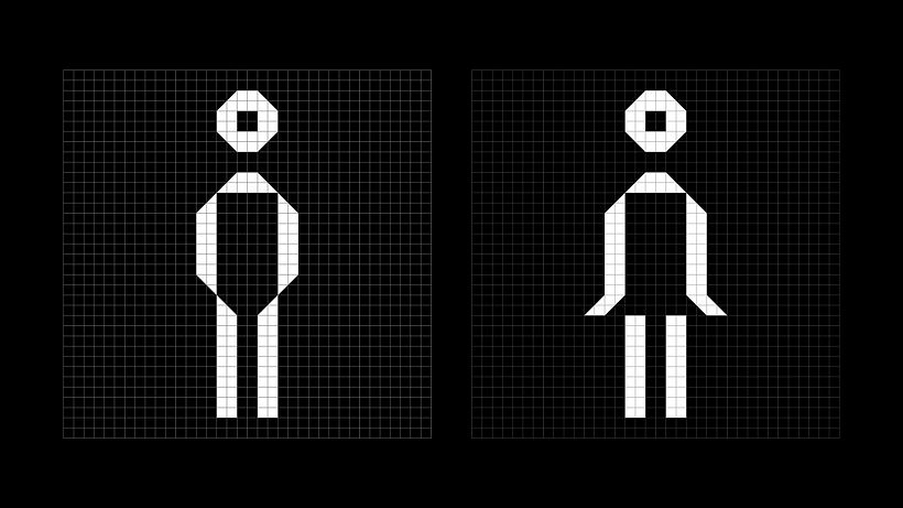 Los íconos se ajustaron a una grilla de 48x48 px. El diseño de la iconografía retoma los conceptos y rasgos del logo