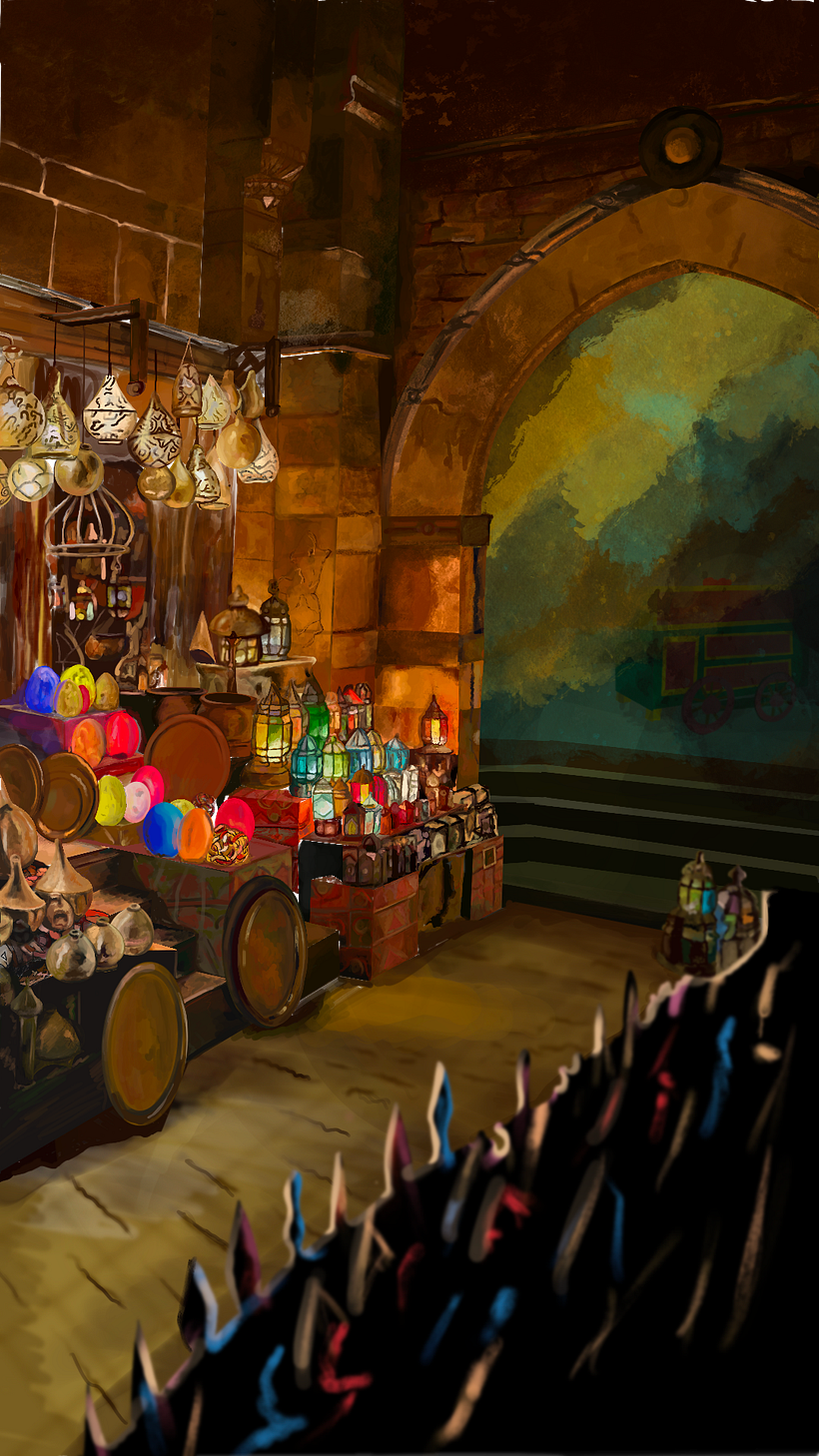 Walking in old cairo -1