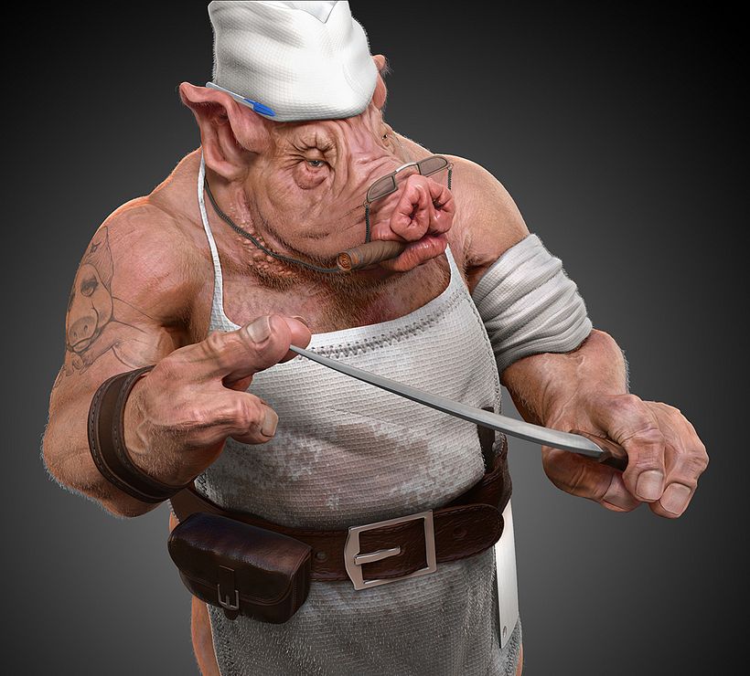 Butcher Pig 1
