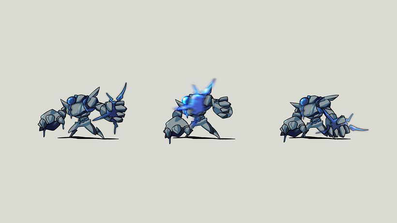 PNG sequences of a character animation made specially for Unity game project.