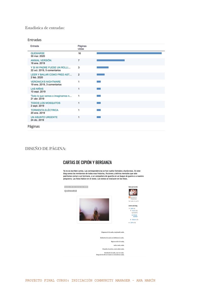 Mi Proyecto del curso: Introducción al community management 8
