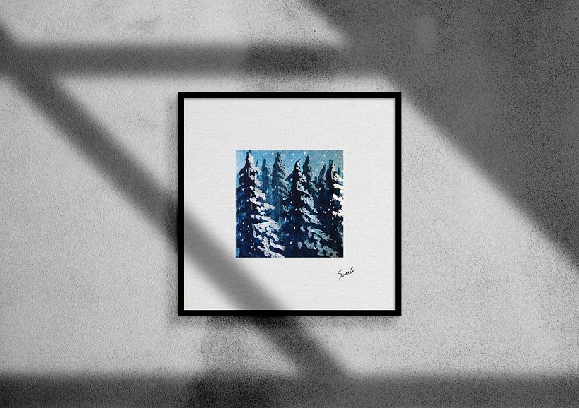 Winter trees | Watercolour | 2020 