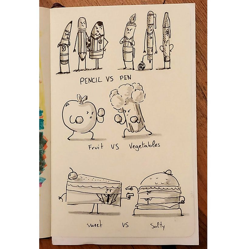 My project in The Art of Sketching: Transform Your Doodles into Art course 0