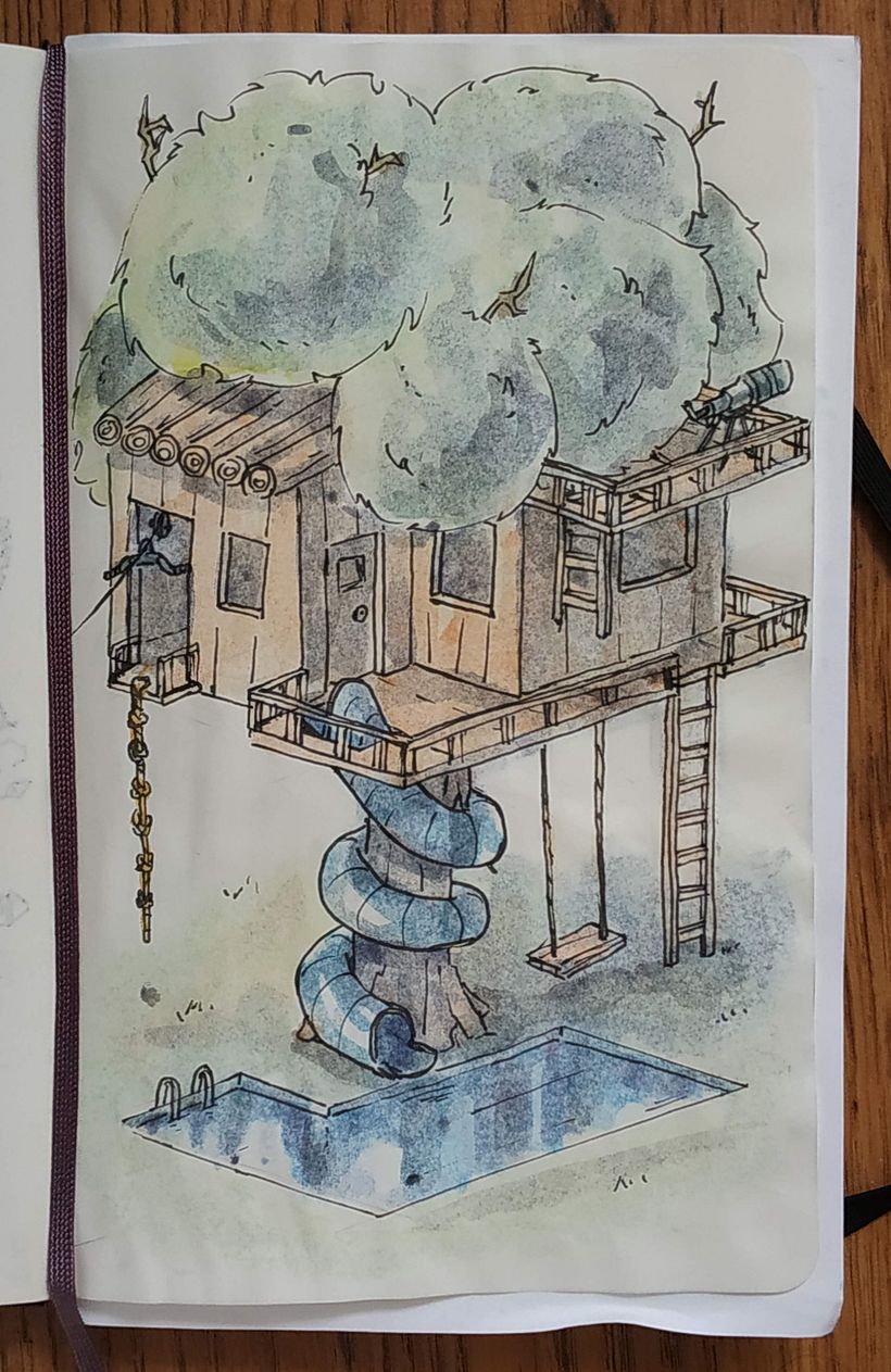 My project in The Art of Sketching: Transform Your Doodles into Art course 5