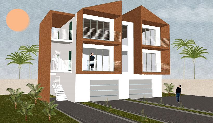 My project in Architectural Visualization Using Digital Collage course, hope you like it. 0