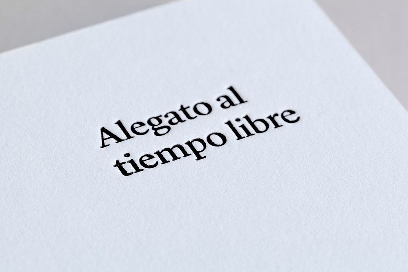 Alegato al tiempo libre 17