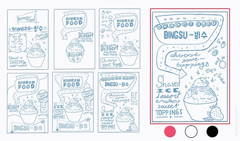 Bungeoppang — Bocadillo de pescado relleno - Ilustración tradicional