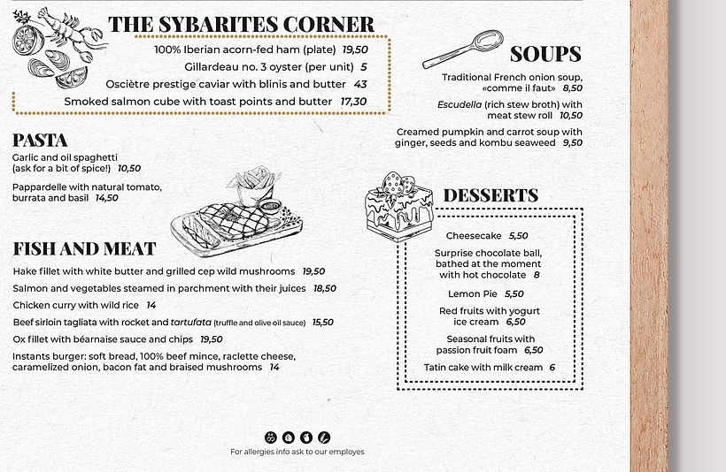 Restaurant Menu 1