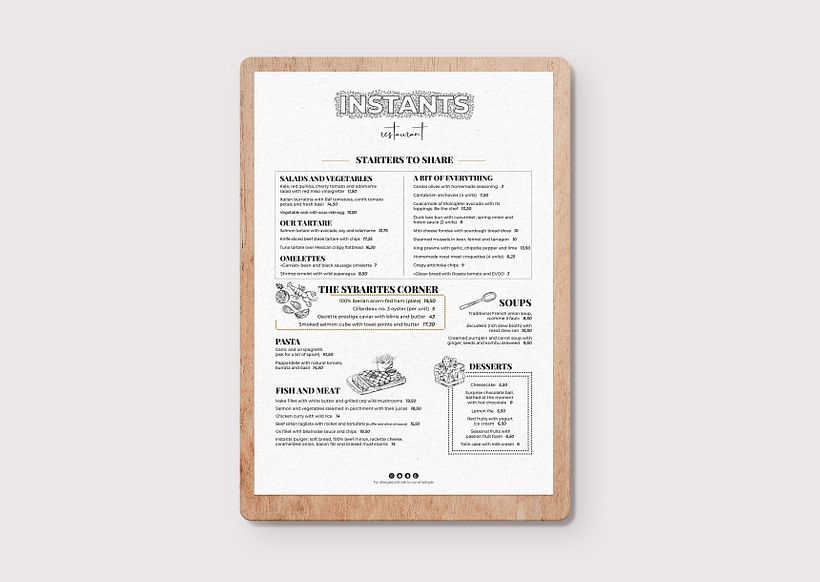 Restaurant Menu 2