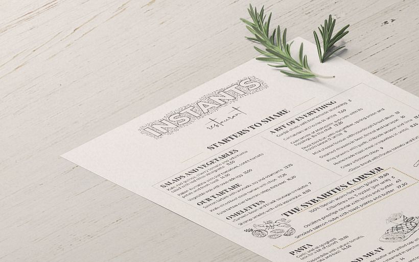 Restaurant Menu 3