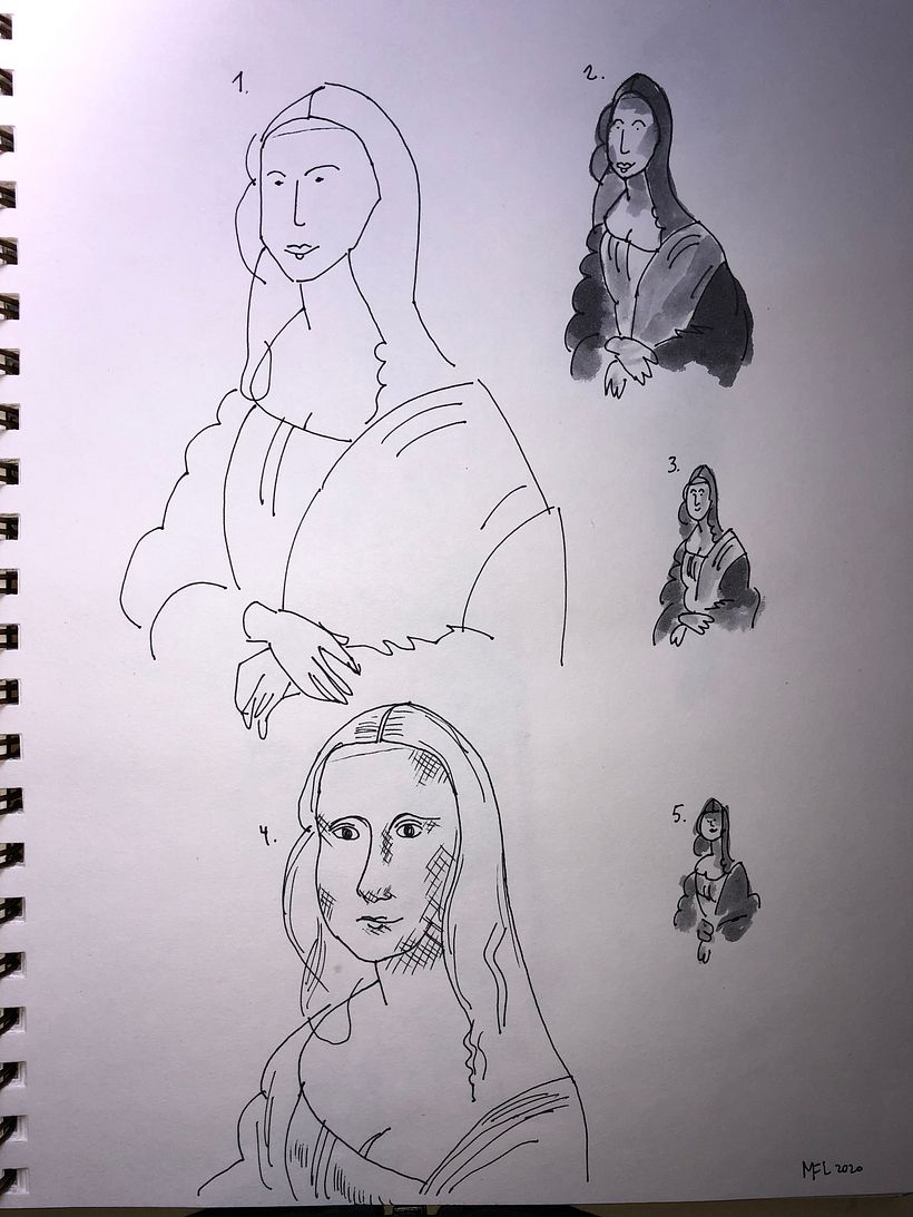 new project: sketching famous portrait 2