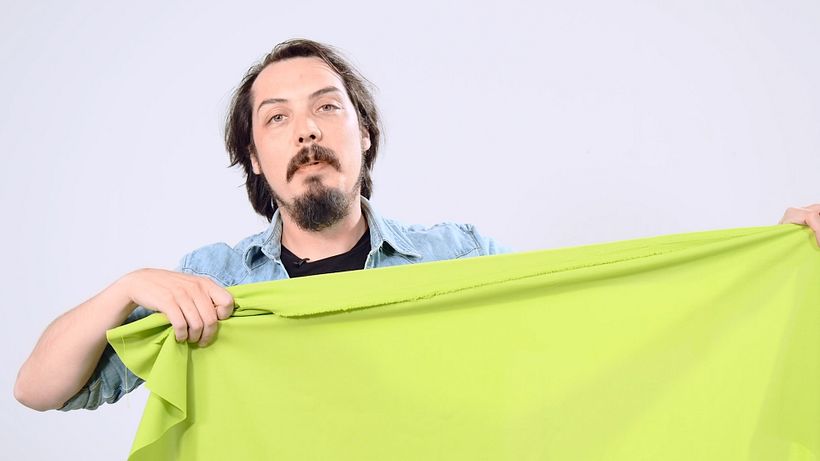 Con una tela verde bastará