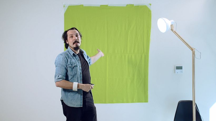 No olvides grabar el croma sin tu protagonista presente