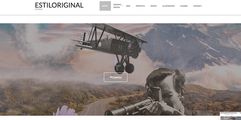 Portafolio web. Diseño gráfico, diseño web, ilustraciones, diseño de personajes,...